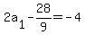 2a%5B1%5D-28%2F9=-4