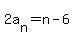 2a%5Bn%5D=n-6