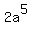 2a%5E5