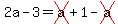 2a-3=cross%28a%29%2B1-cross%28a%29