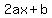 2ax+%2Bb+