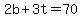 2b%2B3t=70