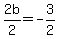 2b%2F2+=+-3%2F2