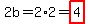 2b=2%2A2=highlight%284%29