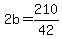 2b+=+210%2F42