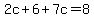 2c%2B6%2B7c=8