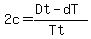 2c=%28Dt-dT%29%2F%28Tt%29