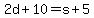 2d%2B10=s%2B5