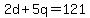 2d%2B5q=121