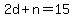 2d%2Bn=15