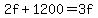 2f%2B1200=3f