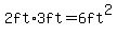 2ft%2A3ft+=+6ft%5E2