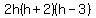 2h%28h%2B2%29%28h-3%29