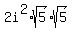 2i%5E2%2Asqrt%285%29%2Asqrt%285%29