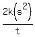 2k%28s%5E2%29%2Ft