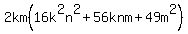 2km%2816k%5E2n%5E2%2B56knm%2B49m%5E2%29