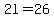 2l=26
