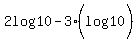 2log%2810%29+-+3%28log%2810%29%29