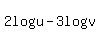 2log%28u%29+-+3log%28v%29