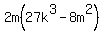 2m%2827k%5E3-8m%5E2%29