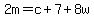 2m=c%2B7%2B8w
