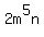 2m%5E5n