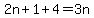 2n%2B1%2B4=3n