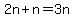 2n%2Bn=3n
