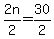 2n%2F2=30%2F2