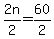 2n%2F2=60%2F2