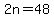 2n=48