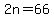 2n=66