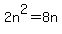 2n%5E2+=+8n