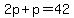 2p%2Bp=42