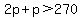 2p%2Bp%3E270