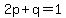 2p%2Bq=1