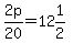 2p%2F20=12%261%2F2