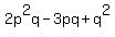 2p%5E2q+-+3pq+%2B+q%5E2