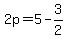 2p+=+5+-+3%2F2