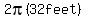 2pi%2832feet%29