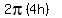 2pi%284h%29+