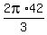 2pi%2A42%2F3
