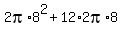 2pi%2A8%5E2%2B12%2A2pi%2A8