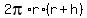 2pi%2Ar%2A%28r+%2B+h%29