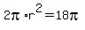 2pi%2Ar%5E2=18pi