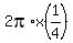 2pi%2Ax%281%2F4%29