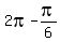 2pi+-+pi%2F6