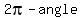 2pi-angle