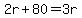 2r%2B80=3r