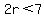 2r%3C7